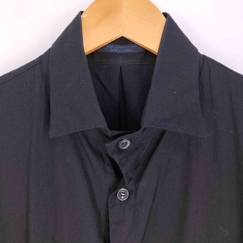 レギュレーションヨウジヤマモト REGULATION Yohji Yamamoto 11AW LONG DRESS SHIRT アシンメトリードレスロングシャツ メンズ JPN:3