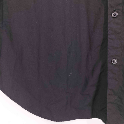 レギュレーションヨウジヤマモト REGULATION Yohji Yamamoto 11AW LONG DRESS SHIRT アシンメトリードレスロングシャツ メンズ JPN:3