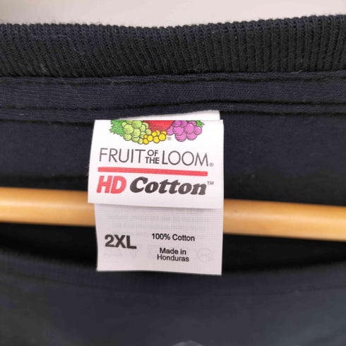 フルーツオブザルーム FRUIT OF THE LOOM フロントプリントS/S バンドTシャツ メンズ 2XL