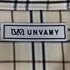 UNVAMY トロミ チェックレギュラーカラーシャツ メンズ JPN:L