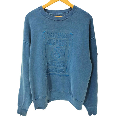 シーイー C.E 22SS OVERDYE IMAGINARY NEEDS CREW NECK オーバーダイ クルーネック スウェット メンズ import:L