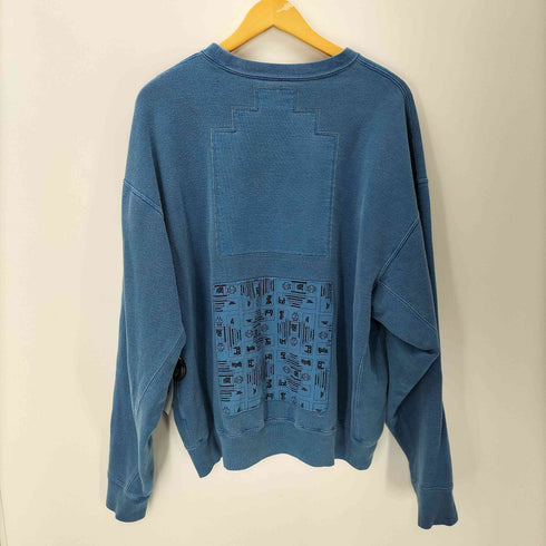 シーイー C.E 22SS OVERDYE IMAGINARY NEEDS CREW NECK オーバーダイ クルーネック スウェット メンズ import:L