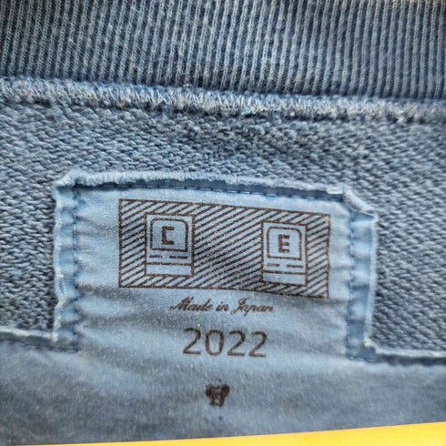 シーイー C.E 22SS OVERDYE IMAGINARY NEEDS CREW NECK オーバーダイ クルーネック スウェット メンズ import:L