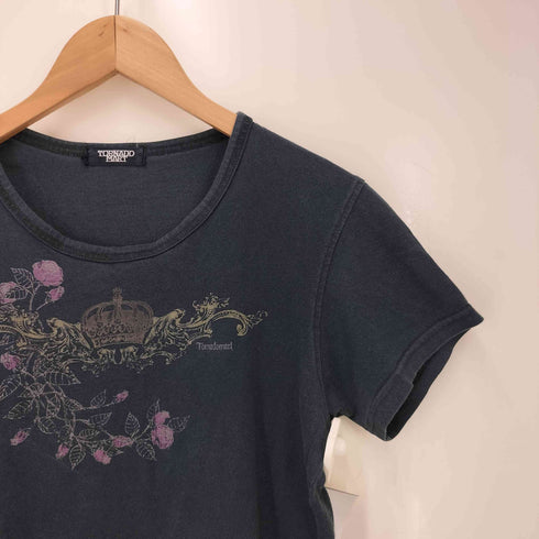 トルネードマート TORNADO MART フロントプロント 半袖Tシャツ y2k メンズ