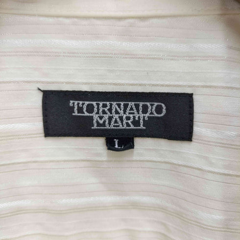 トルネードマート TORNADO MART ストライプ 長袖シャツ メンズ JPN:L