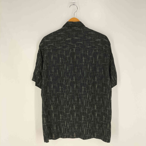 AXCESS レーヨン総柄レギュラーカラーシャツ メンズ import:M