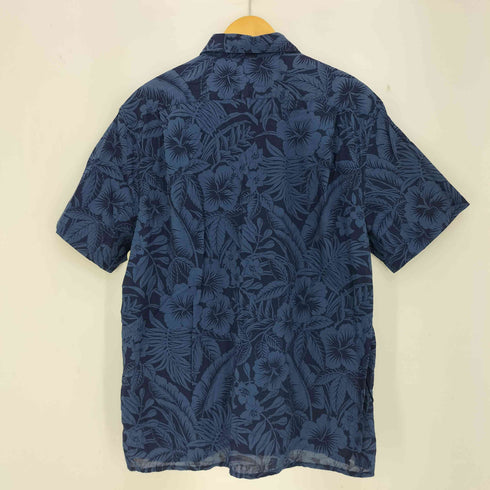 ポロラルフローレン POLO RALPH LAUREN SLIM FIT 花柄 コットン アロハシャツ メンズ import:XL