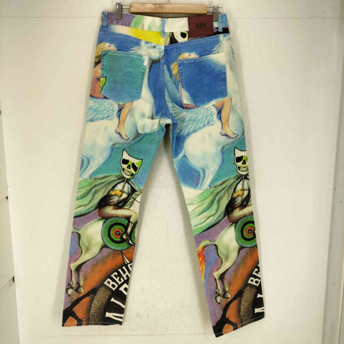 424 Baggy fit jeans import メンズ 48