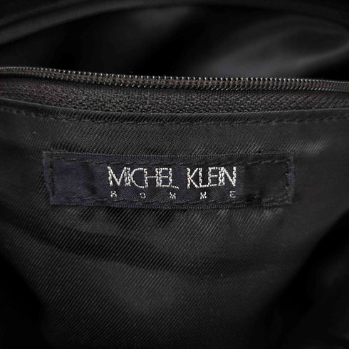 ミッシェルクラン MICHEL KLEIN バイカラー 2way レザーショルダーバッグ レディース