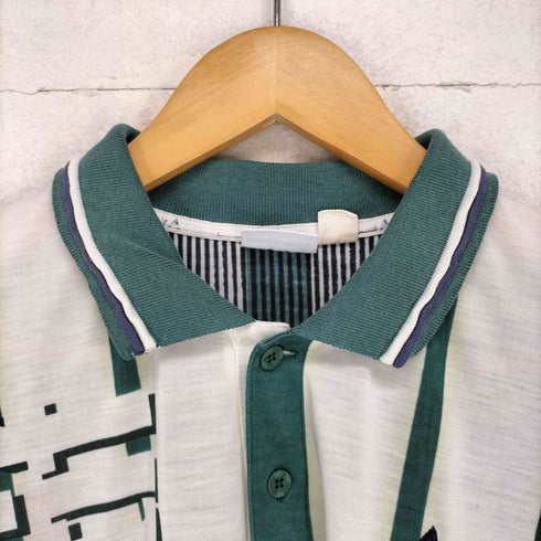 ルコック スポルティフ le coq sportif 総柄ポロシャツ メンズ L