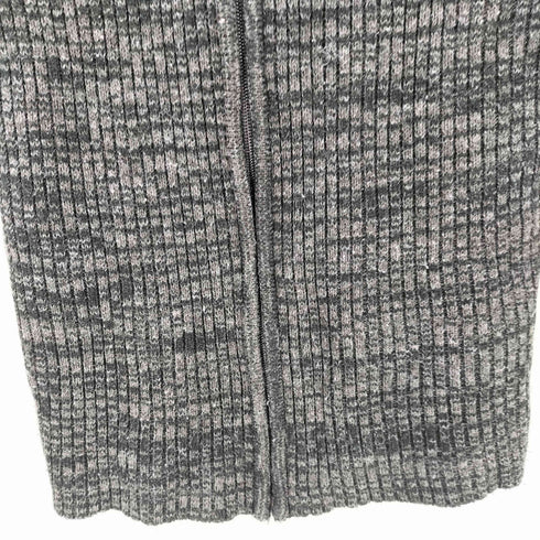 モッシモ MOSSIMO 総柄 アクリル ジップアップ ドライバーズ ニット セーター メンズ JPN:M