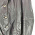 GREEN HILLS COLLEZIONI VERA PELLE 裏地グラデーションチェック ステッチ 3B レザー ジャケット レディース 40