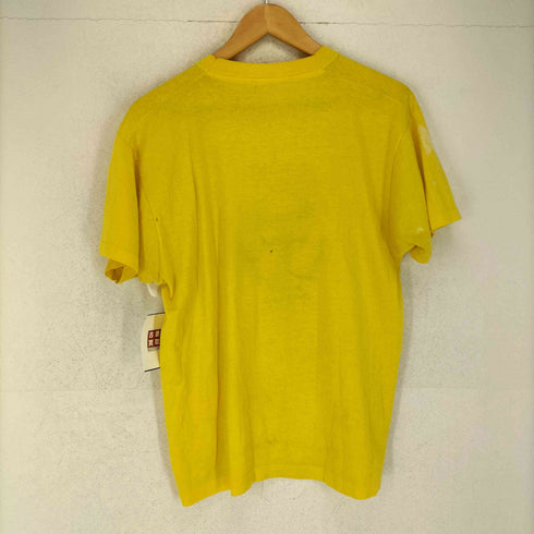 1989 袖裾シングル フロントプリントクルーネックTシャツ メンズ