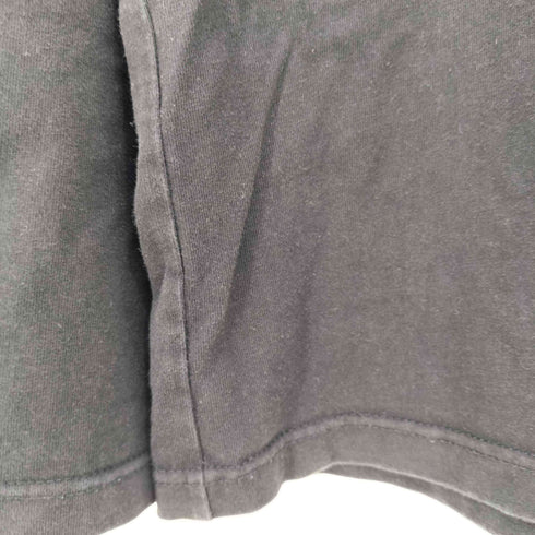 ポーラー POLER コットン ロゴプリントクルーネック 長袖 Tシャツ メンズ import:M