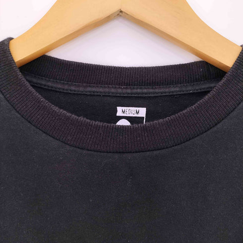 ポーラー POLER コットン ロゴプリントクルーネック 長袖 Tシャツ メンズ import:M