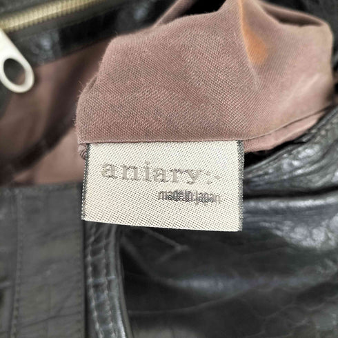 アニアリ aniary レザートートバッグ メンズ