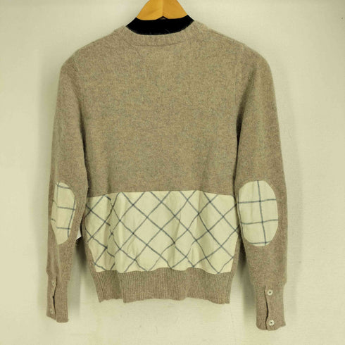 トミーヒルフィガー TOMMY HILFIGER アンゴラ混 エルボーパッチ カーディガン メンズ import:M