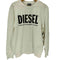 ディーゼル DIESEL S-GIRK-ECOLOGO ロゴ プリント プルオーバー スウェット メンズ import:S