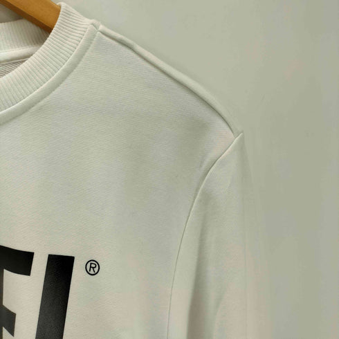 ディーゼル DIESEL S-GIRK-ECOLOGO ロゴ プリント プルオーバー スウェット メンズ import:S