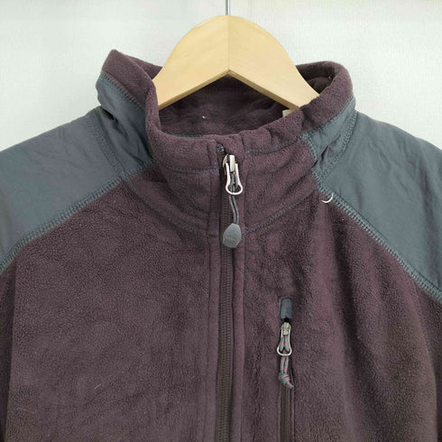 エディーバウアー Eddie Bauer 365 ロゴ刺繍 ナイロン切替 フリースジャケット メンズ import:XL