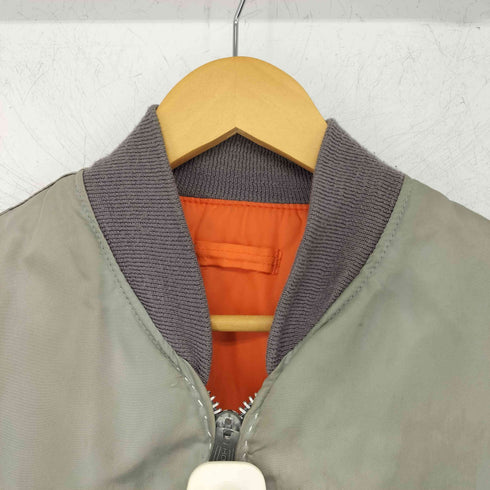 コリンスマニファクチュア CORINTH MFG CO. 90s IDEALジップ リバーシブルMA-1 メンズ import:M