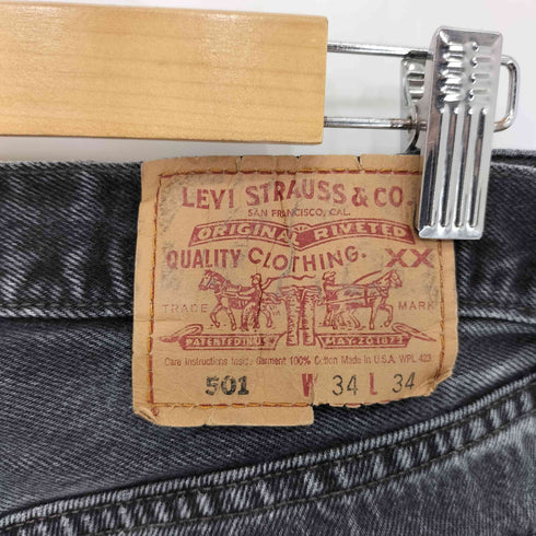 リーバイス Levis 90s 95年6月製造 USA製 501 ボタン裏511M エルパソ工場 ボタンフライ デニムパンツ メンズ 34/34