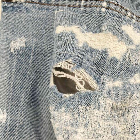 リーバイス Levis 70s 505 66前期 ボタン裏5 42TALON リペアカスタム クラッシュ デニムパンツ メンズ