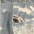 リーバイス Levis 70s 505 66前期 ボタン裏5 42TALON リペアカスタム クラッシュ デニムパンツ メンズ