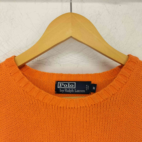 ポロバイラルフローレン Polo by RALPH LAUREN 胸元ロゴ刺繍ニット メンズ import:M