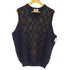 LORD JEFF Vネックアーガイルニット メンズ import:XL