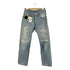 リーバイス Levis 70s 501 66後期 ボタン裏6 平行ステッチ 黒カンヌキ リペアカスタム クラッシュ ボタンフライデニムパンツ メンズ