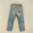 リーバイス Levis 70s 501 66後期 ボタン裏6 平行ステッチ 黒カンヌキ リペアカスタム クラッシュ ボタンフライデニムパンツ メンズ