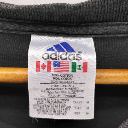 アディダス adidas パフォーマンスロゴ 総柄 プリント Tシャツ メンズ import:M