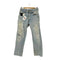 リーバイス Levis 501 ボタン裏555 バレンシア工場 リペアカスタム クラッシュデニムパンツ メンズ