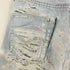 リーバイス Levis 501 ボタン裏555 バレンシア工場 リペアカスタム クラッシュデニムパンツ メンズ