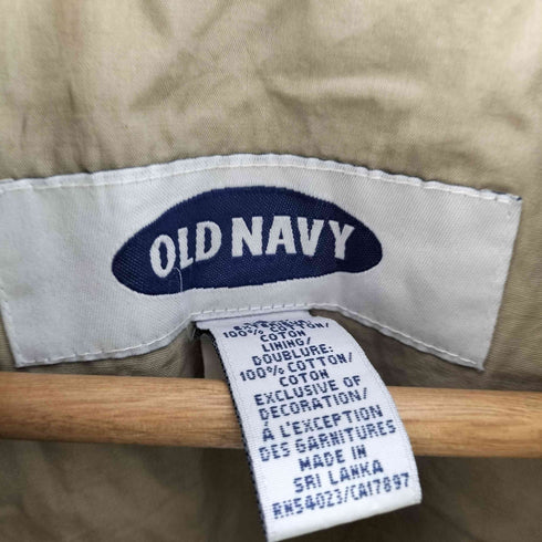 オールドネイビー OLD NAVY 90-00S ハイビスカス 花柄 ハーフジップ アノラック パーカー ジャケット メンズ import:S