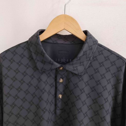 ジョーダンブランド JORDAN BRAND 総柄 ゴルフ S/Sポロシャツ メンズ JPN:XL