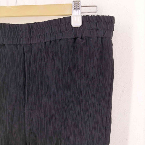 ザラ ZARA シワ加工入りフルイドパンツ レディース M