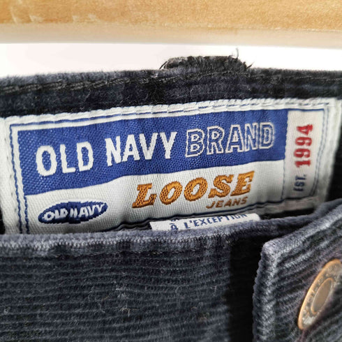 オールドネイビー OLD NAVY 90-00S LOOSE JAENS 5ポケット ジップフライ コーデュロイ コーズ パンツ メンズ 34×30
