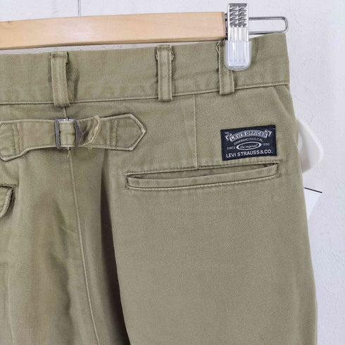 リーバイス Levis OF FICER #411-478 CLASSIC MILITARY 2タック バックシンチ チノパンツ メンズ