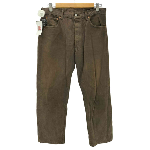 リーバイス Levis 90S 501 スペイン製 ユーロリーバイス ボタン裏 295 刻印 先染め 5ポケット ボタンフライ デニム パンツ 1997年製 メンズ W:34 L:36