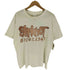 00S メキシコ製 TULTEXボディ バンド キャラクター 両面プリント S/S クルーネック Tシャツ コピーライト2000年 メンズ import:L