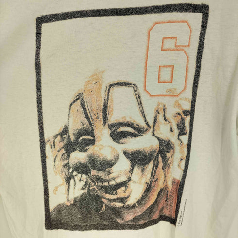 00S メキシコ製 TULTEXボディ バンド キャラクター 両面プリント S/S クルーネック Tシャツ コピーライト2000年 メンズ import:L