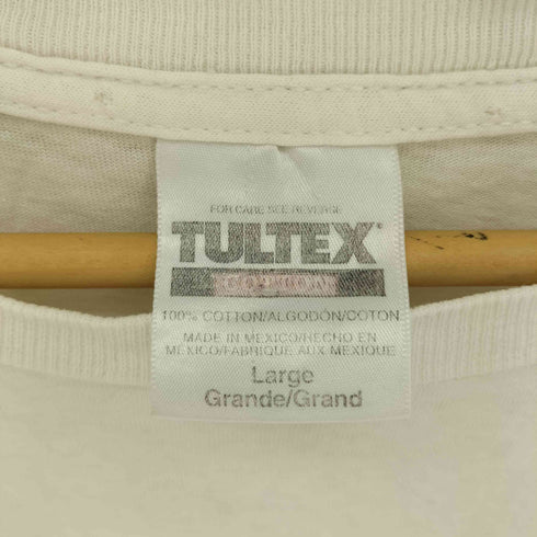 00S メキシコ製 TULTEXボディ バンド キャラクター 両面プリント S/S クルーネック Tシャツ コピーライト2000年 メンズ import:L