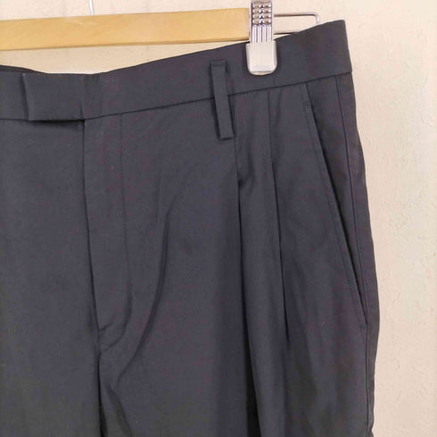 ユニクロユー UNIQLO U コットンブレンドタックワイドパンツ レディース 70