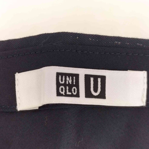 ユニクロユー UNIQLO U コットンブレンドタックワイドパンツ レディース 70