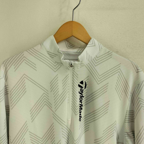 TaylorMade TコントロールグラフィックL/Sジップモック メンズ JPN:L