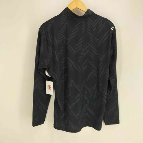 TaylorMade TコントロールグラフィックL/Sジップモック メンズ JPN:L