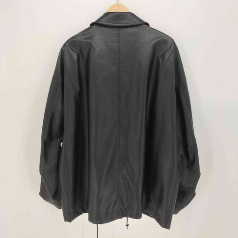 ウィム バイ リドム WYM LIDNM ARTIFICIAL GRAIN MILITARY BLOUSON フェイクレザー ブルゾン メンズ JPN:M