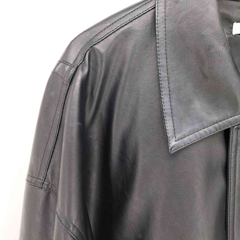 ウィム バイ リドム WYM LIDNM ARTIFICIAL GRAIN MILITARY BLOUSON フェイクレザー ブルゾン メンズ JPN:M